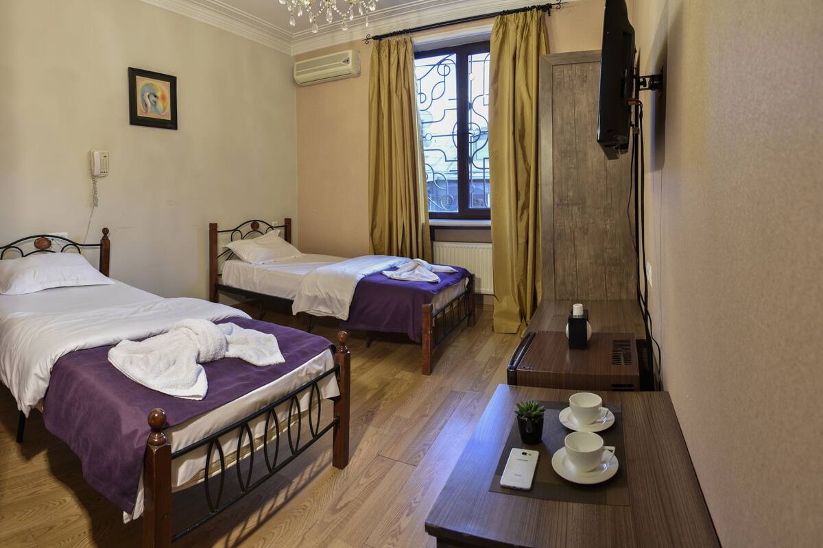 Superior Twin Room | Premium bedding, minibar, desk, free WiFi