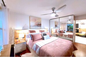 Zimmer, 1 Queen-Bett, Nichtraucher | Verdunkelungsvorhänge, Bügeleisen/Bügelbrett, kostenloses WLAN