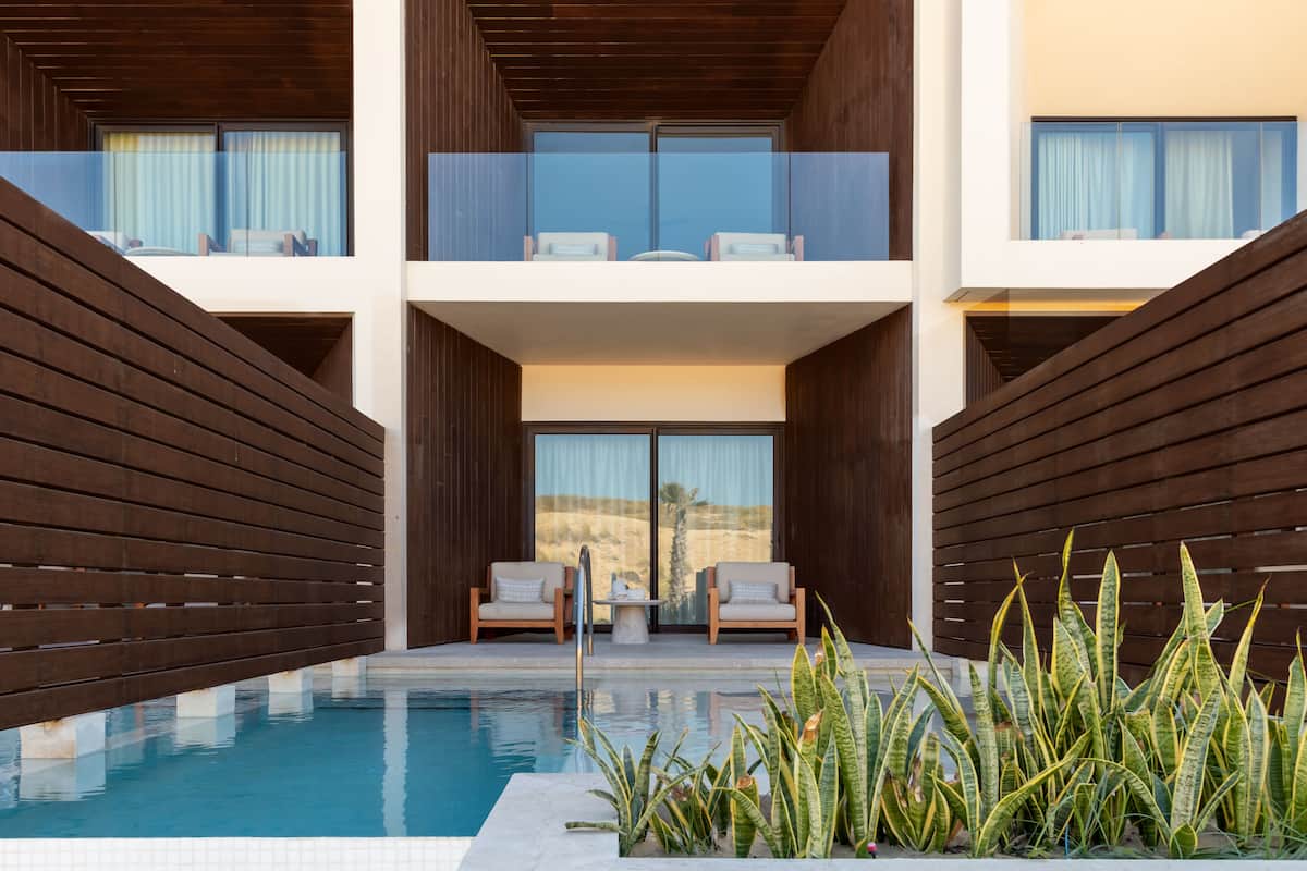 Deluxe-Zimmer, 1 King-Bett (Private Pool) | Ausblick vom Zimmer