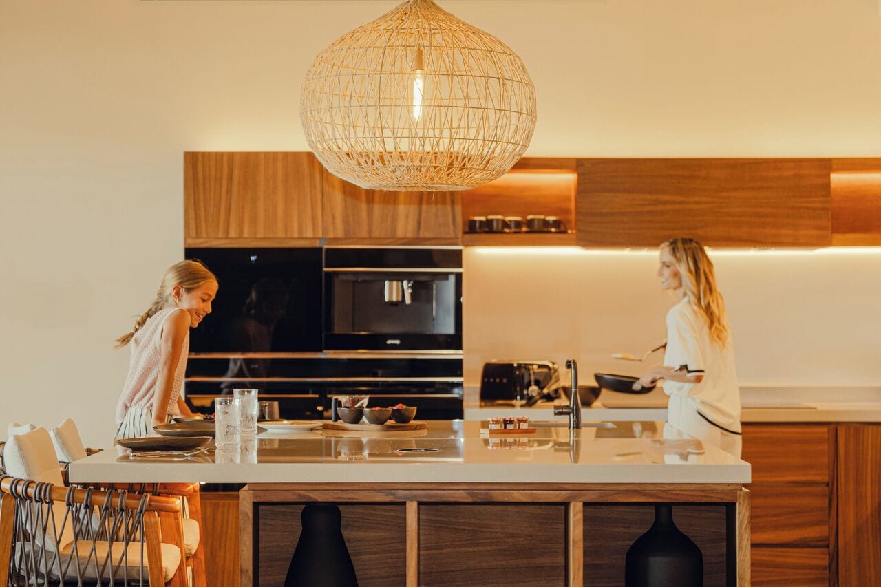 kogane penthouse 4 bedrooms at nobu residences | private kitchen | espresso maker