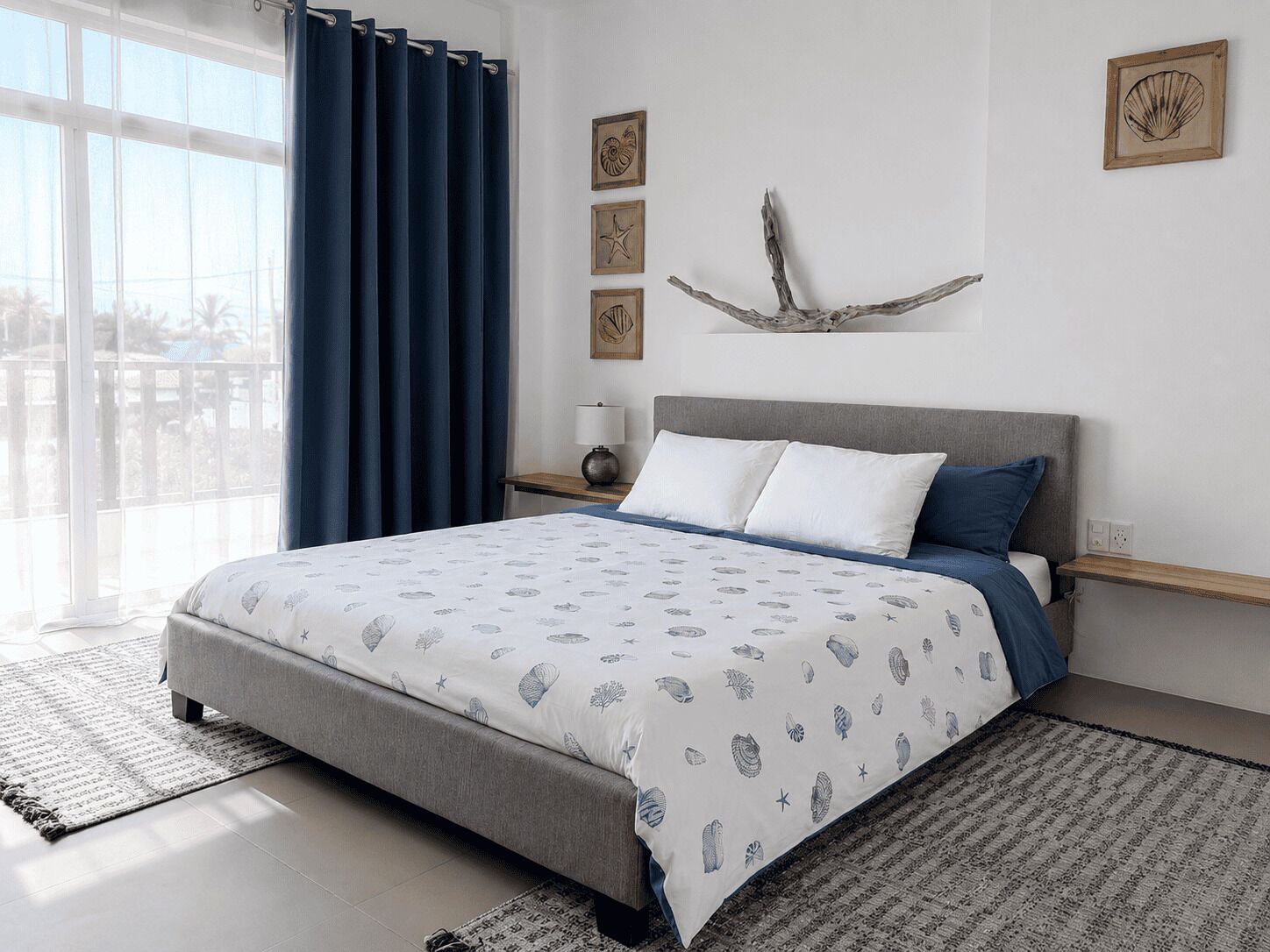 Rumah Mewah, 2 kamar tidur, pemandangan kota | 2 kamar tidur, seprai premium, busa memori, dan ruang kerja ramah laptop