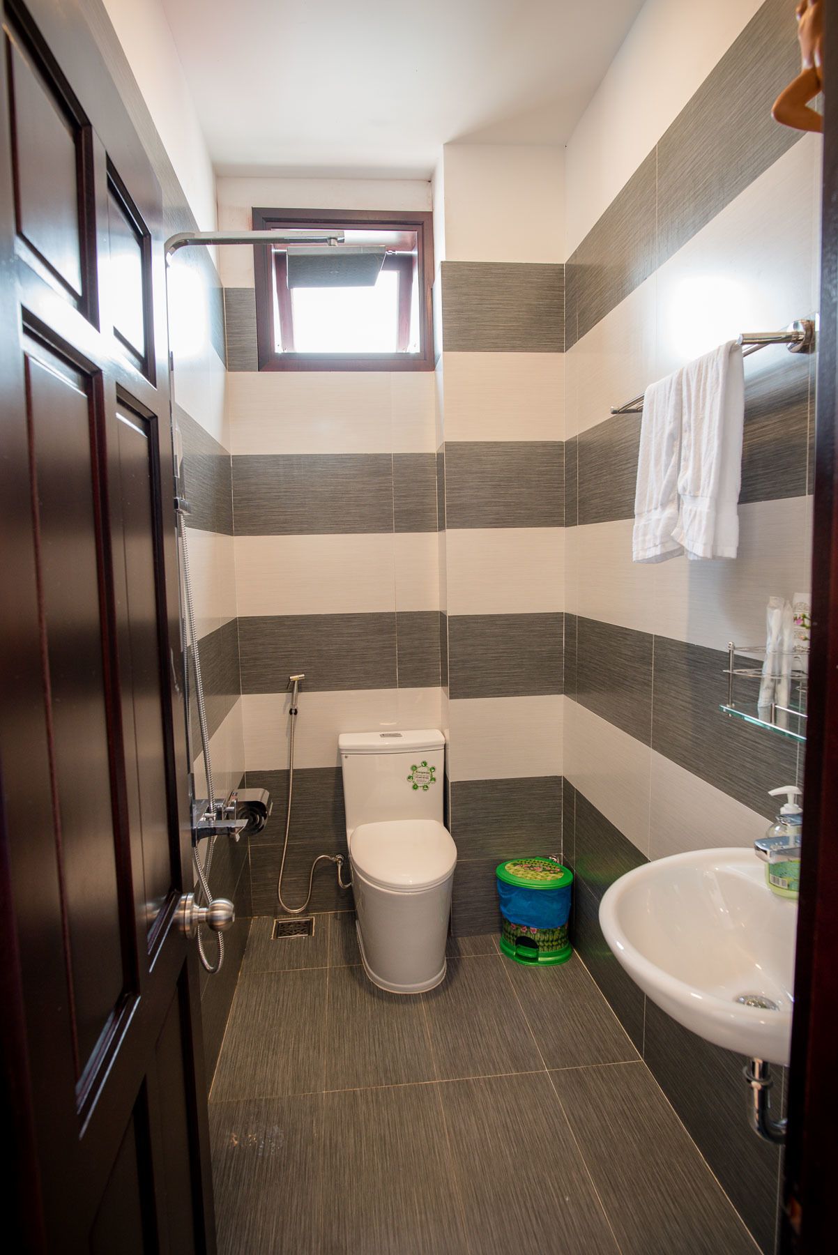 superior double room, river view | bathroom shower