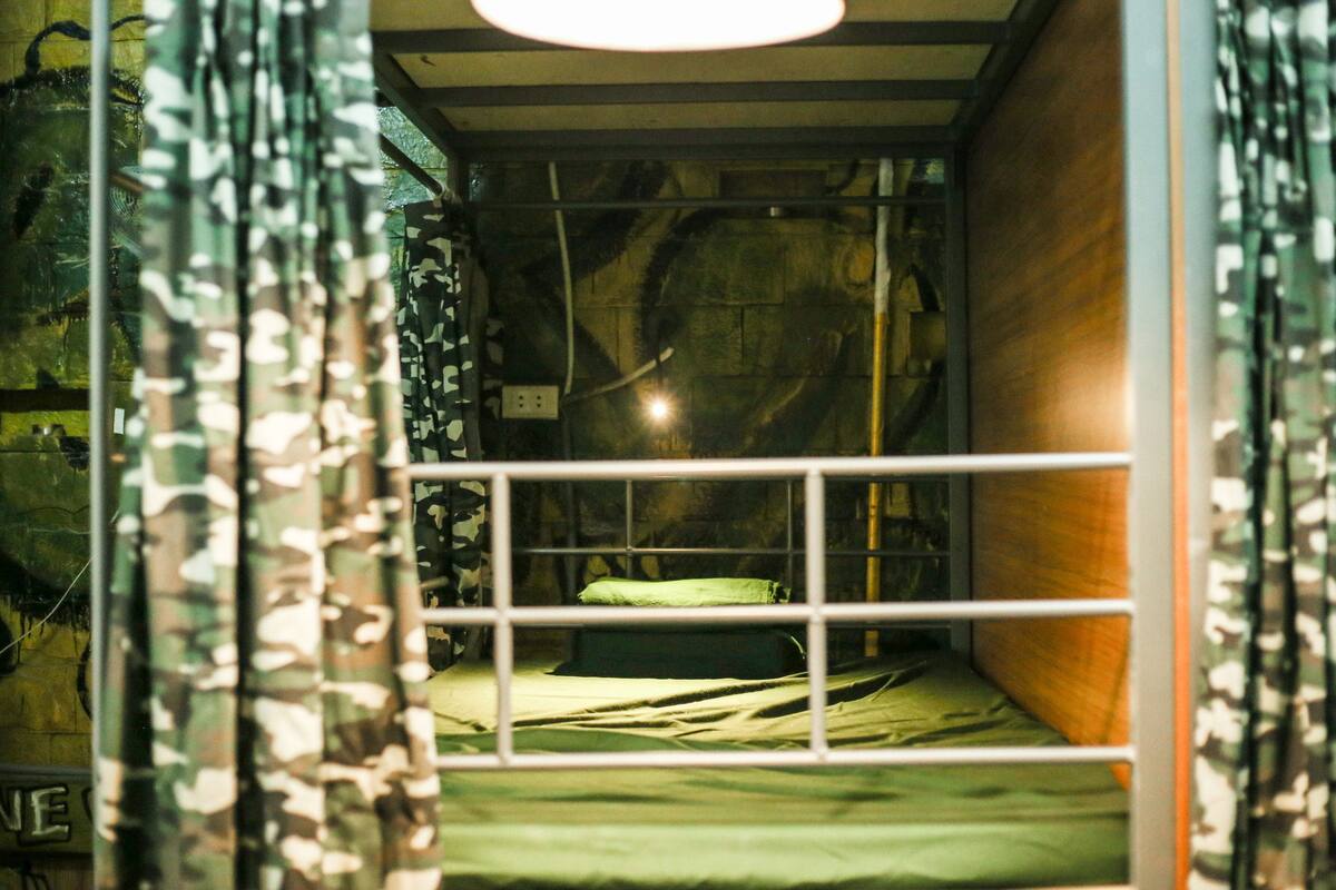 Shared Dormitory (2 Beds) | In-room safe, WiFi (free)