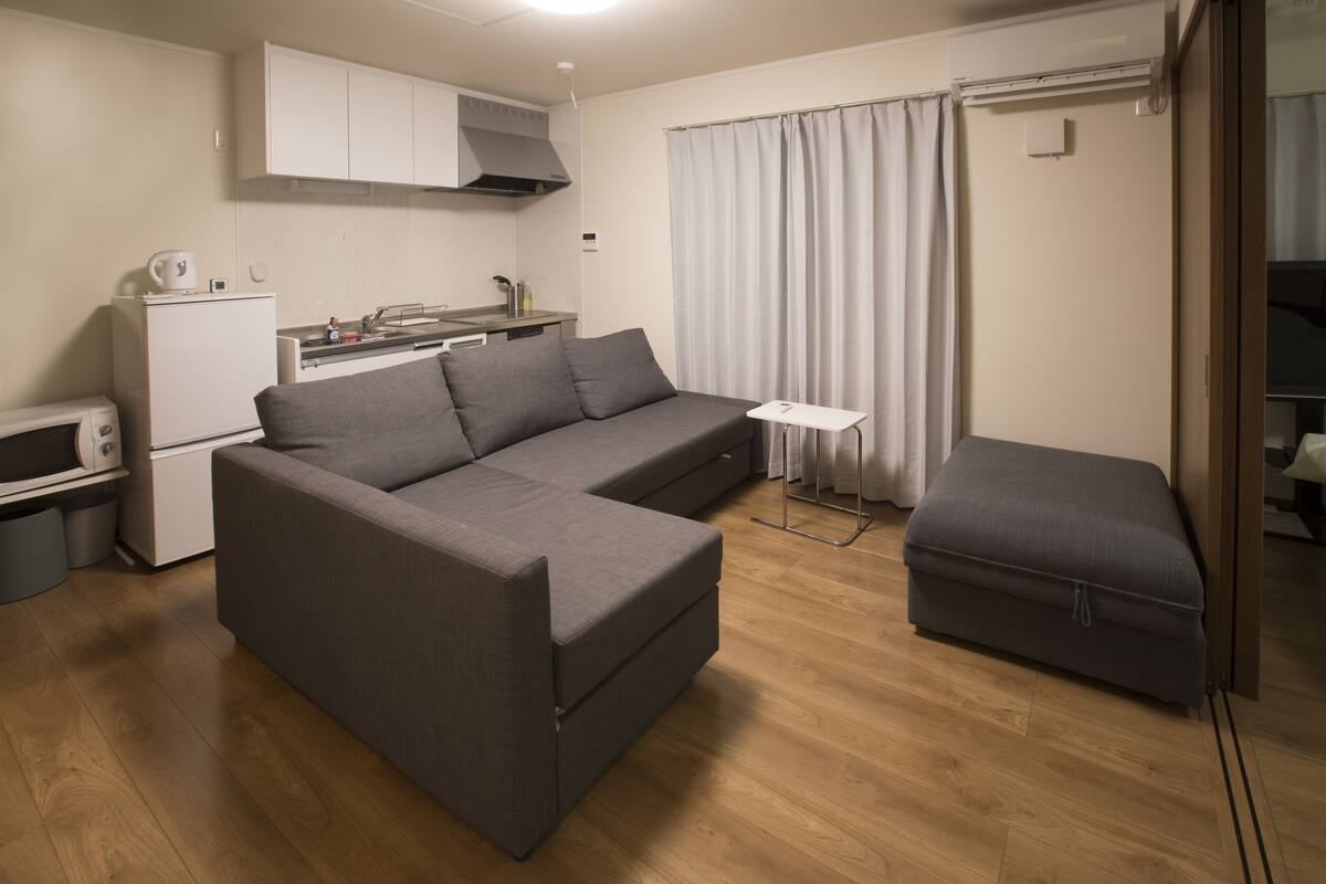 Apartment, 1 Living Room, Bedroom and Kitchenette | WiFi (free)