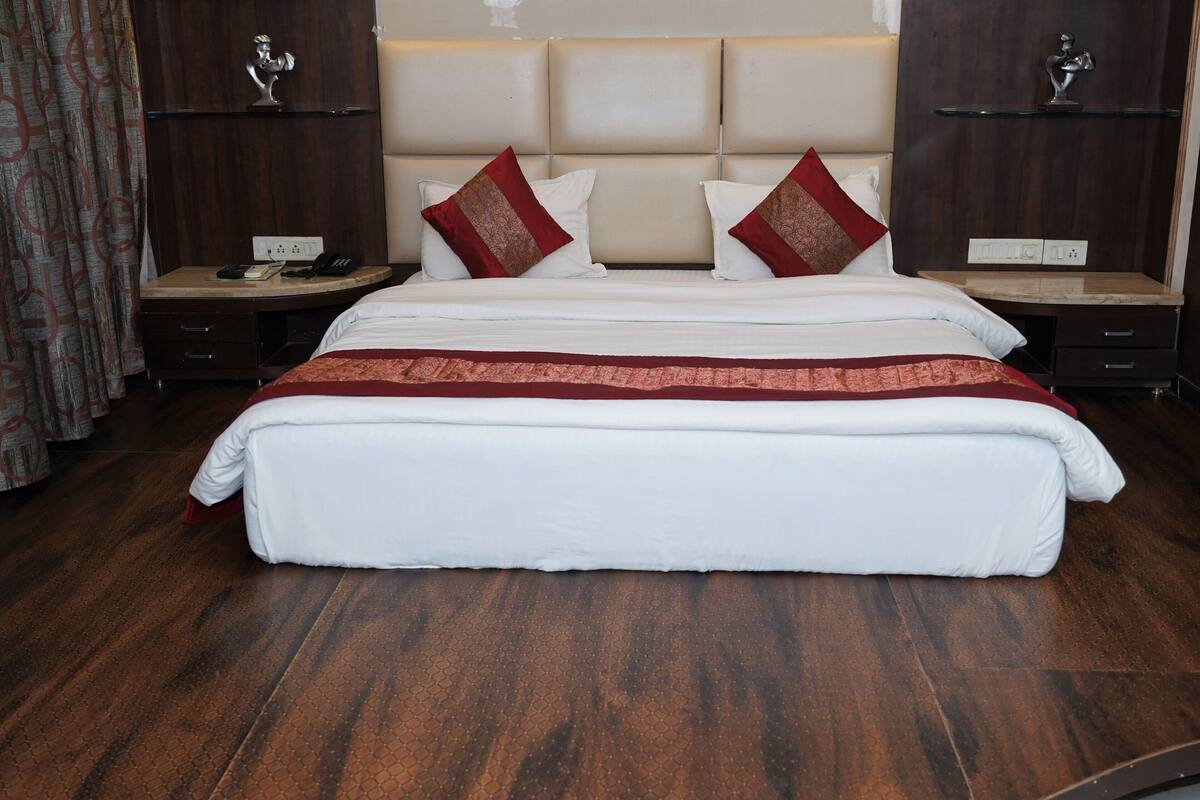 Chambre Luxe | Draps italiens Frette, literie de qualité supérieure