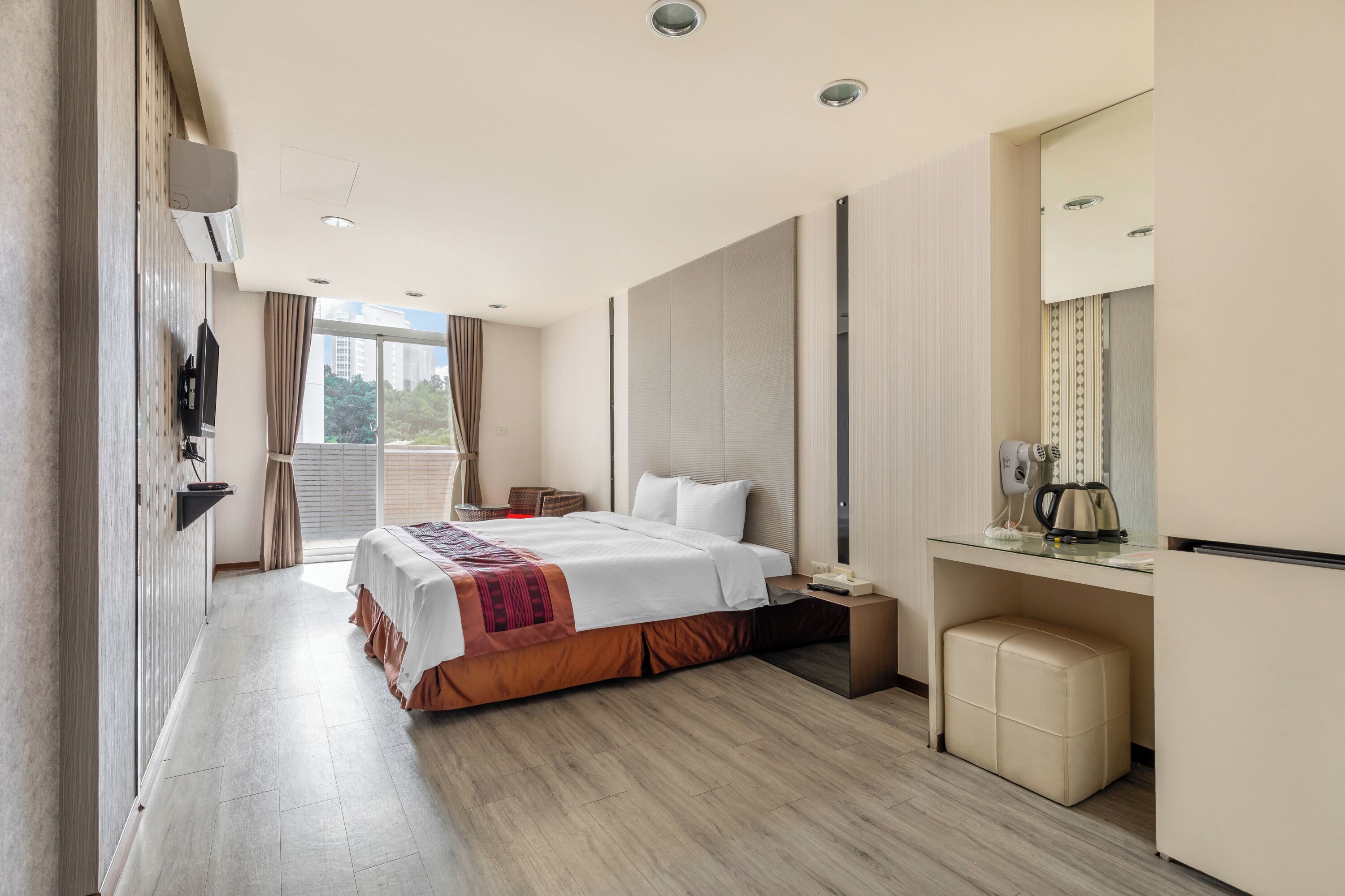 Deluxe-dobbeltværelse - balkon | Udsigt fra værelset