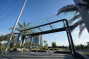 Enceinte de l’hébergement