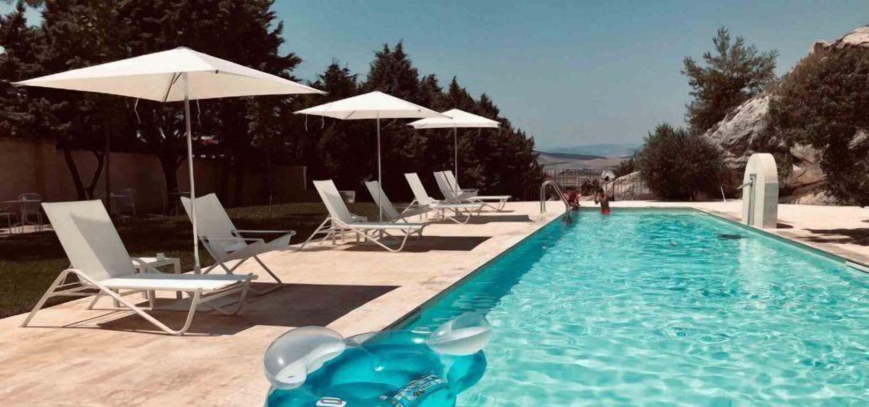 Alberca al aire libre por temporada 