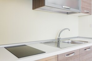 Apartment, 1 Queen Bed with Sofa bed, Kitchen | Private kitchen