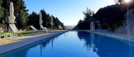 Seasonal outdoor pool