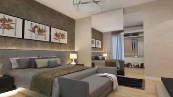 Apartment, 1 Bedroom | 1 bedroom, desk, iron/ironing board, free WiFi