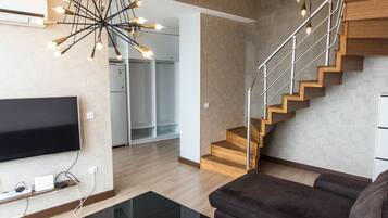 Apartment, 2 Bedrooms | Living room | LED TV