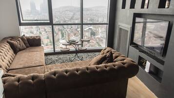 Apartment, 2 Bedrooms | Living room | LCD TV