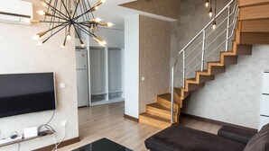 Apartment, 2 Bedrooms | Living area - Dumankaya Ikon 38 Floor 2 Bedroom D (Istanbul)