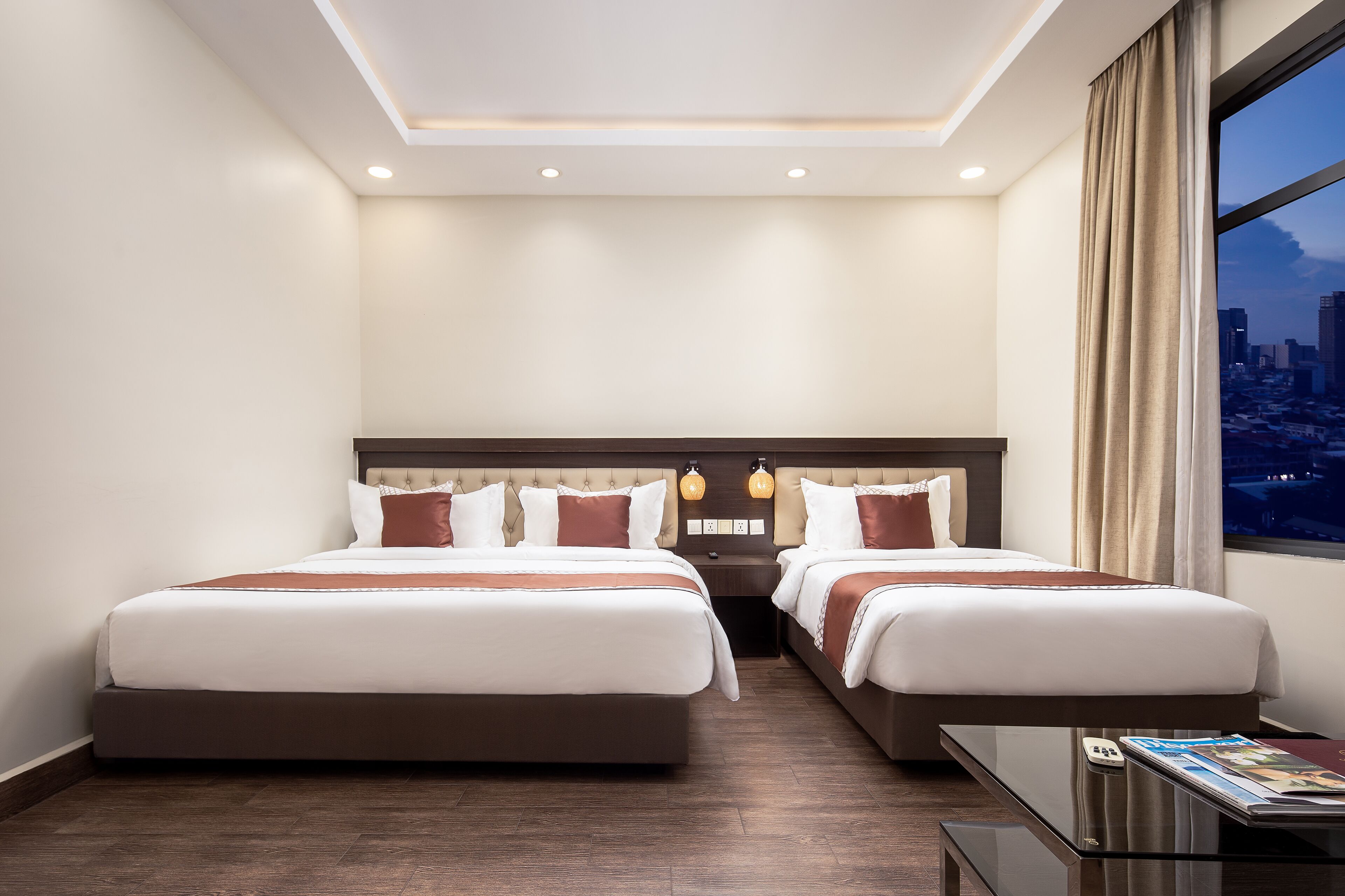 family room, 1 bedroom, city view | 1 bedroom, premium bedding, in-room safe, individually decorated