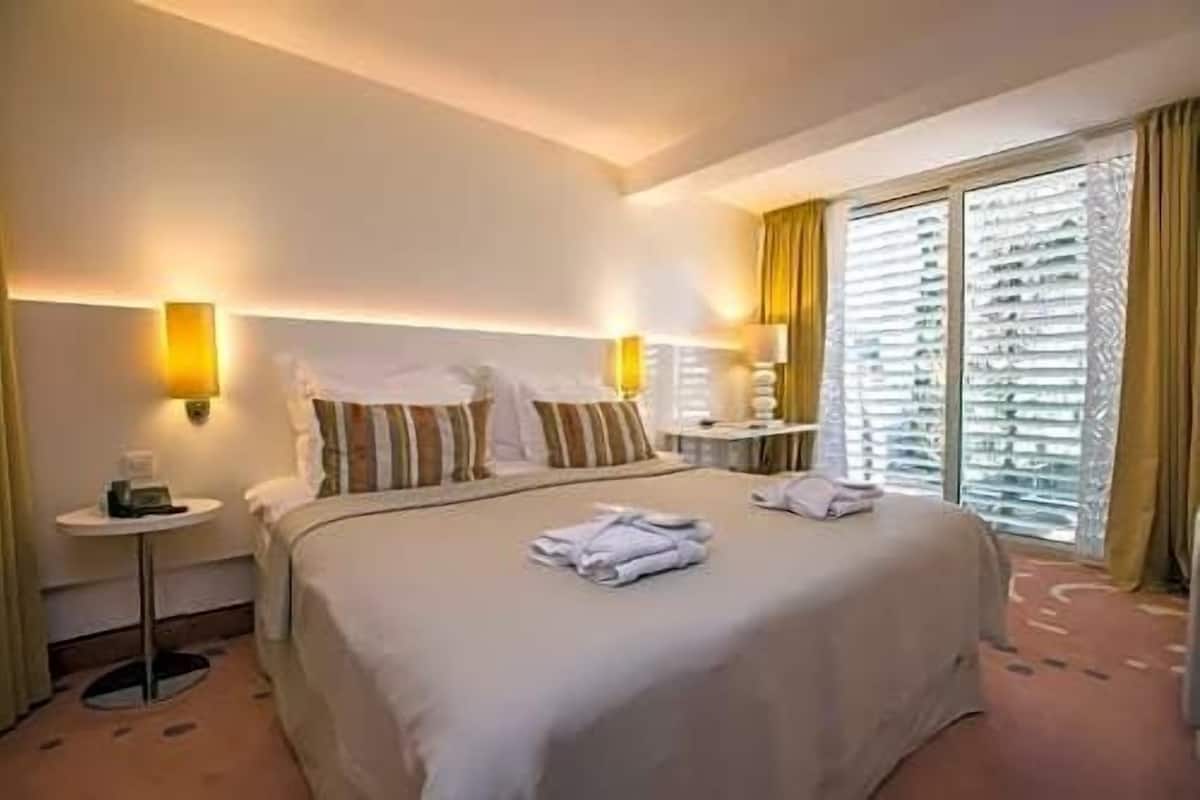 Two Double Rooms with Connecting Door 44 m2 Courtyard/Park View with French Balconies | Minibar, in-room safe, desk, free WiFi