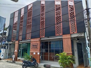 Voorkant van accommodatie