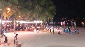 Uitzicht op strand/zee