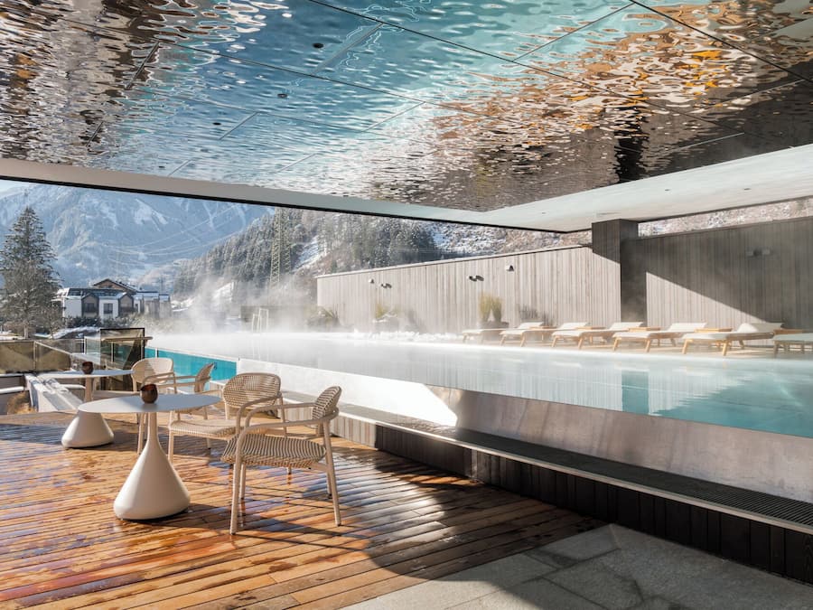 2 indoor pools, outdoor pool, pool loungers