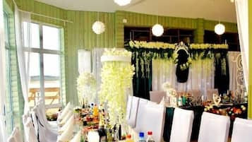 Indoor wedding