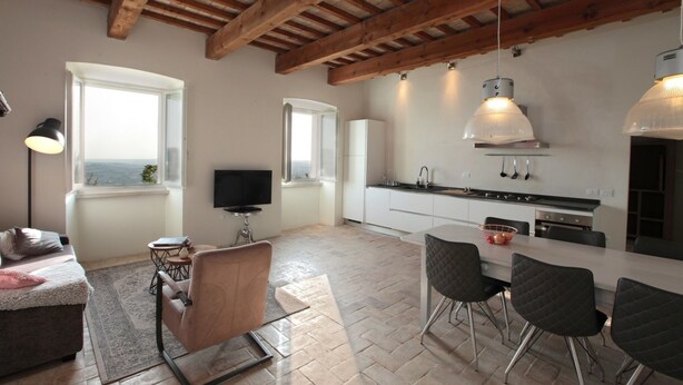 Apartment, 3 Bedrooms | Living room | Smart TV - Casa Ridolfi (Fossombrone)