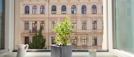 Basic-Apartment, Stadtblick (Riemannstrasse) | Ausblick vom Zimmer