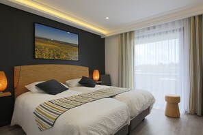 Kamar Double Comfort, kamar mandi pribadi, pemandangan halaman (Avec Terrasse privée) | 1 kamar tidur
