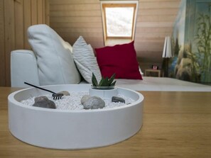 Suite, Sauna (Fée Mélusine, lit rond) | Zimmerausstattung