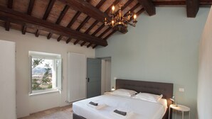 Apartamento, 2 habitaciones | 2 dormitorios, cunas (de pago), wifi gratis y ropa de cama
