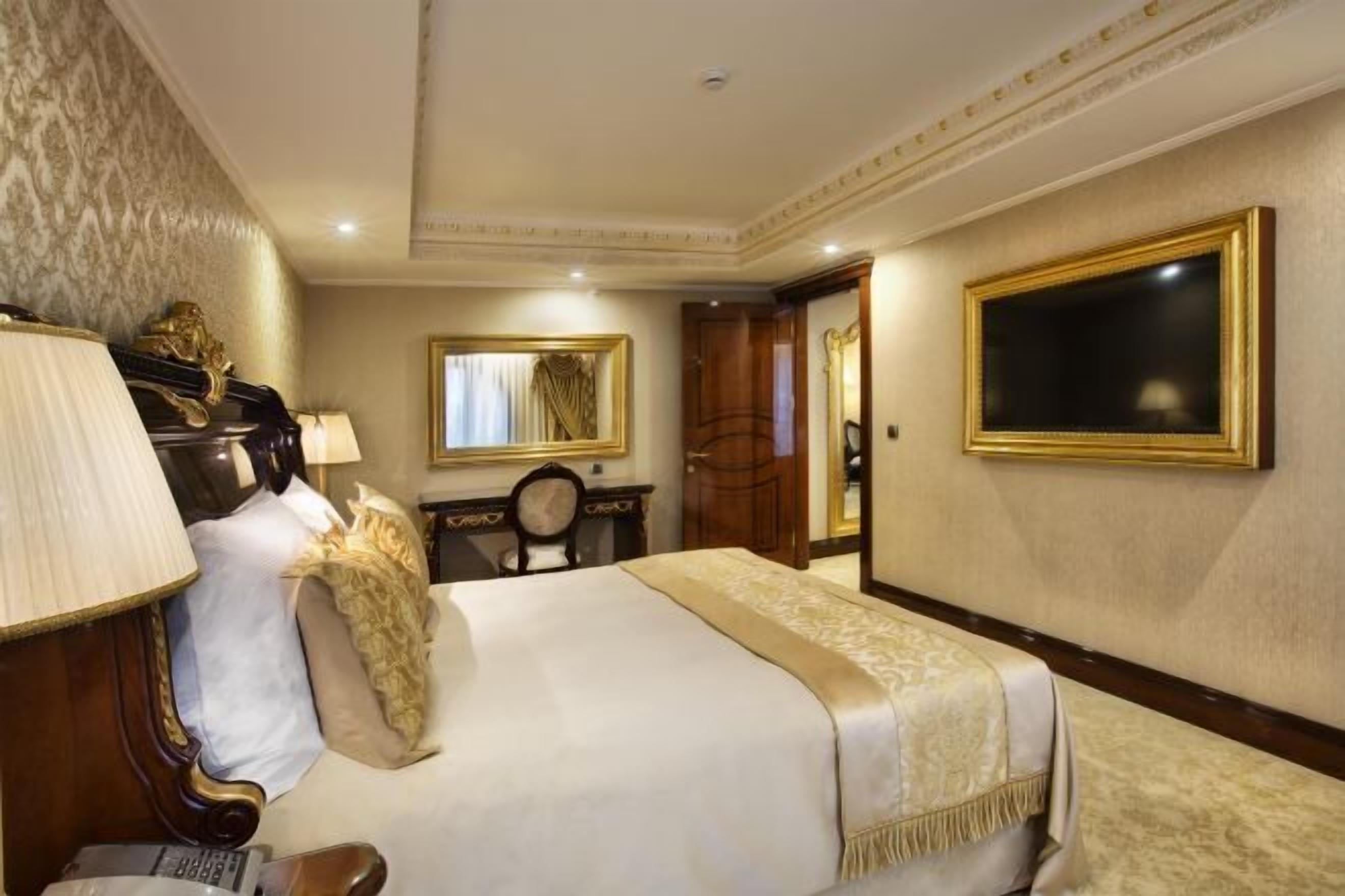 Sängtillbehör av högsta kvalitet och minibar