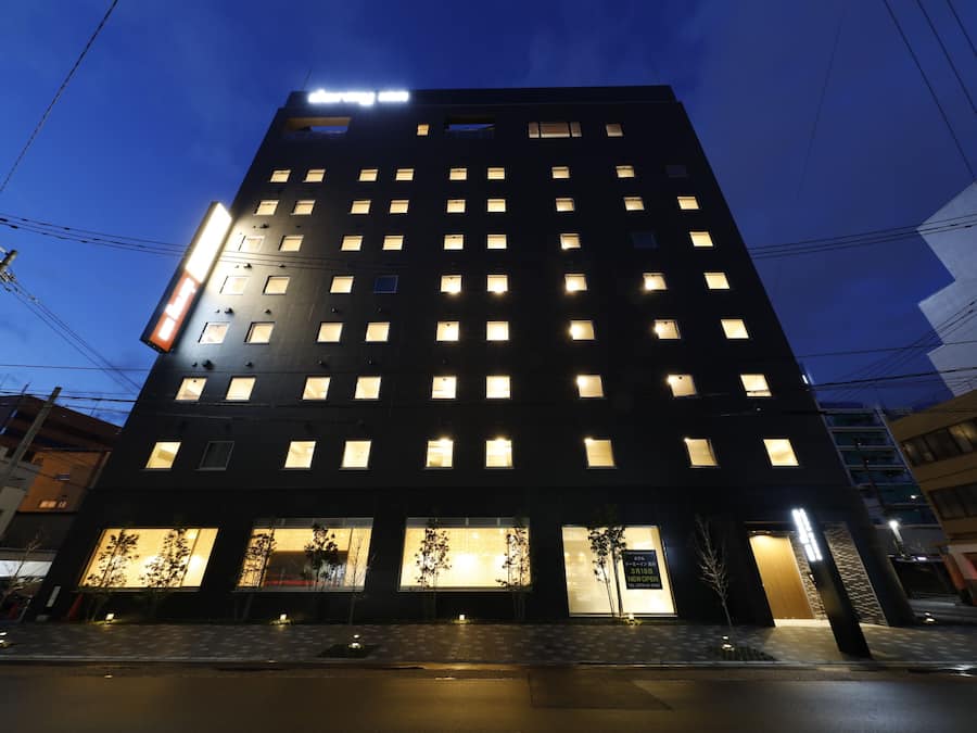 Front of property – evening/night