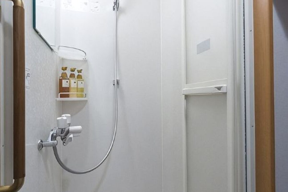 Free toiletries, hair dryer, slippers, electronic bidet