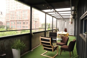Terrace/patio - YH GuestHouse - Hostel (Seoul)
