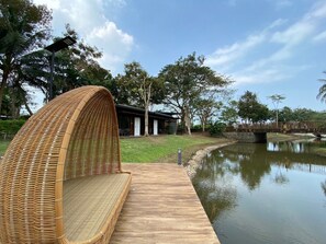 ด้านหน้าที่พัก