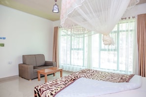 Chambre Deluxe double | 2 chambres, coffre-fort, rideaux dâobscurcissement