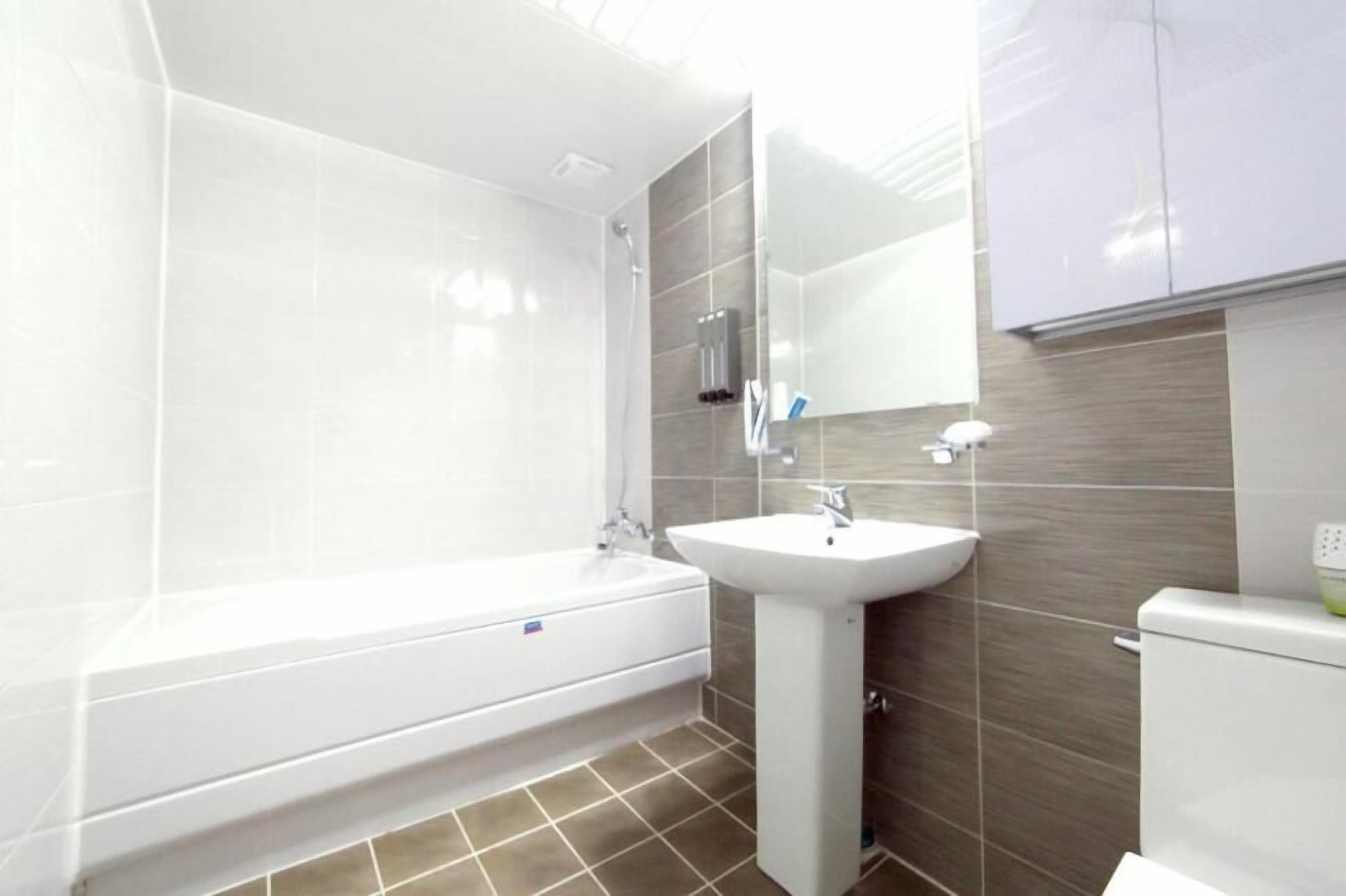 free toiletries, hair dryer, slippers, towels