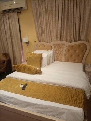Klassieke eenpersoonskamer | Lakens van Egyptisch katoen, luxe beddengoed