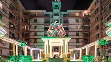 Majoituspaikan julkisivu