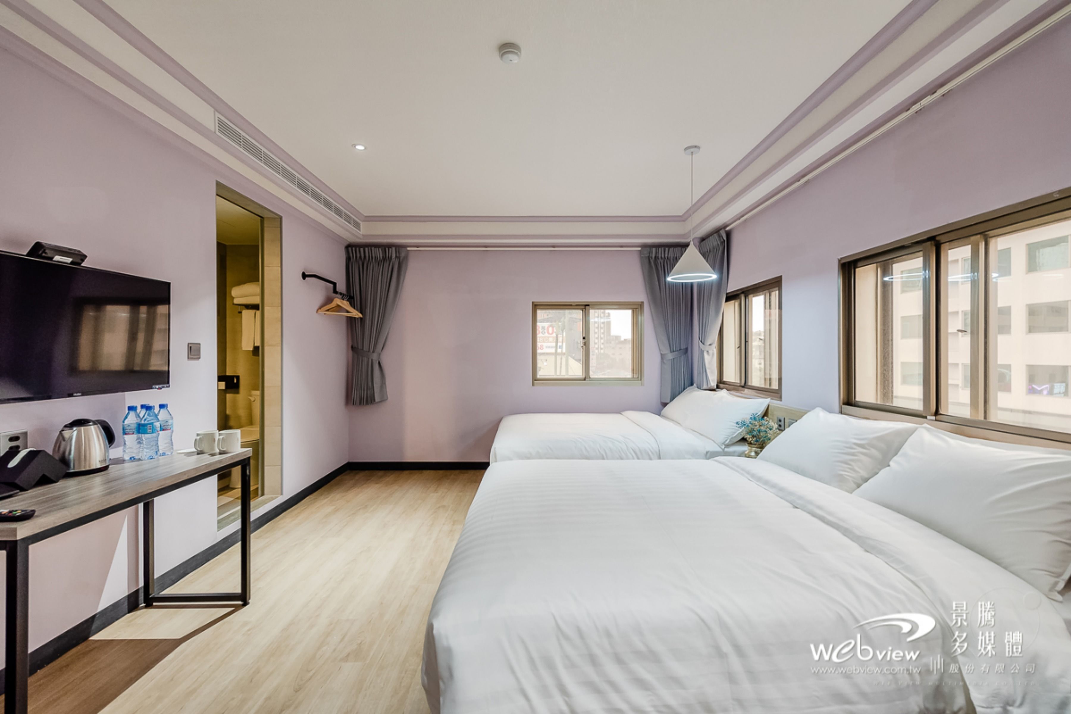 premier quadruple room | 1 bedroom, premium bedding, desk, blackout curtains