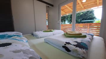 奢華木屋 | 1 間臥室、遮光布/窗簾、隔音、熨斗/熨衣板