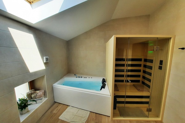 Luxe studio suite | Privéspabad