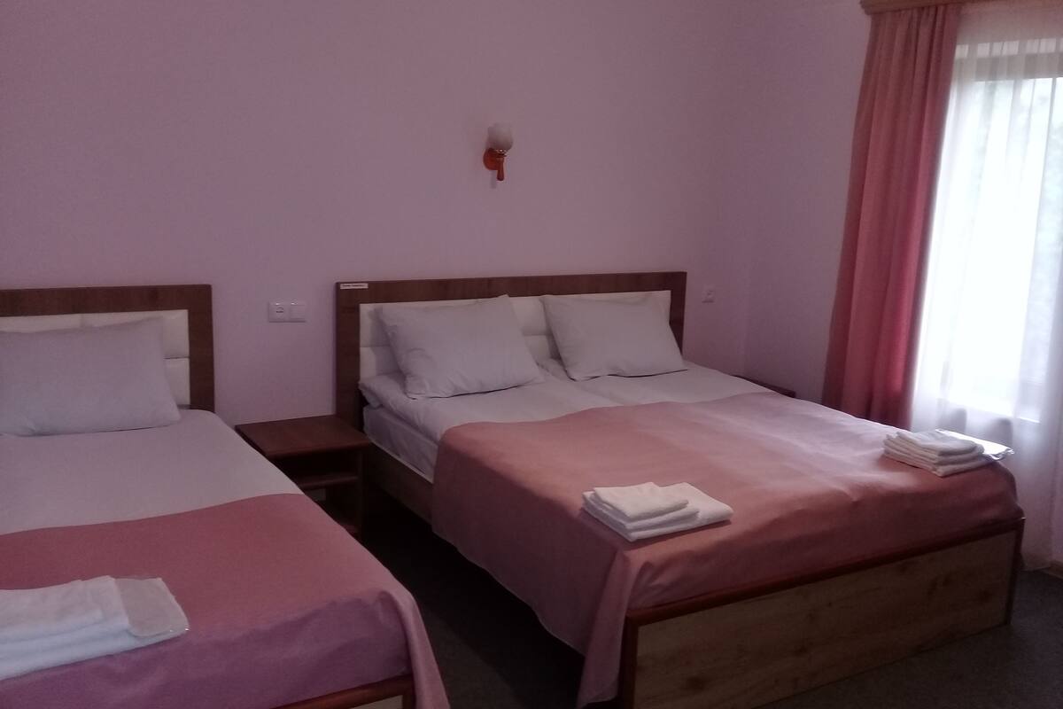 Standard Triple Room | In-room safe, desk, blackout drapes, WiFi (free)