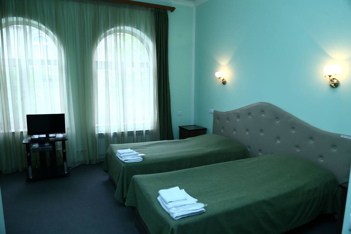 Standard Twin Room | In-room safe, desk, blackout drapes, WiFi (free)