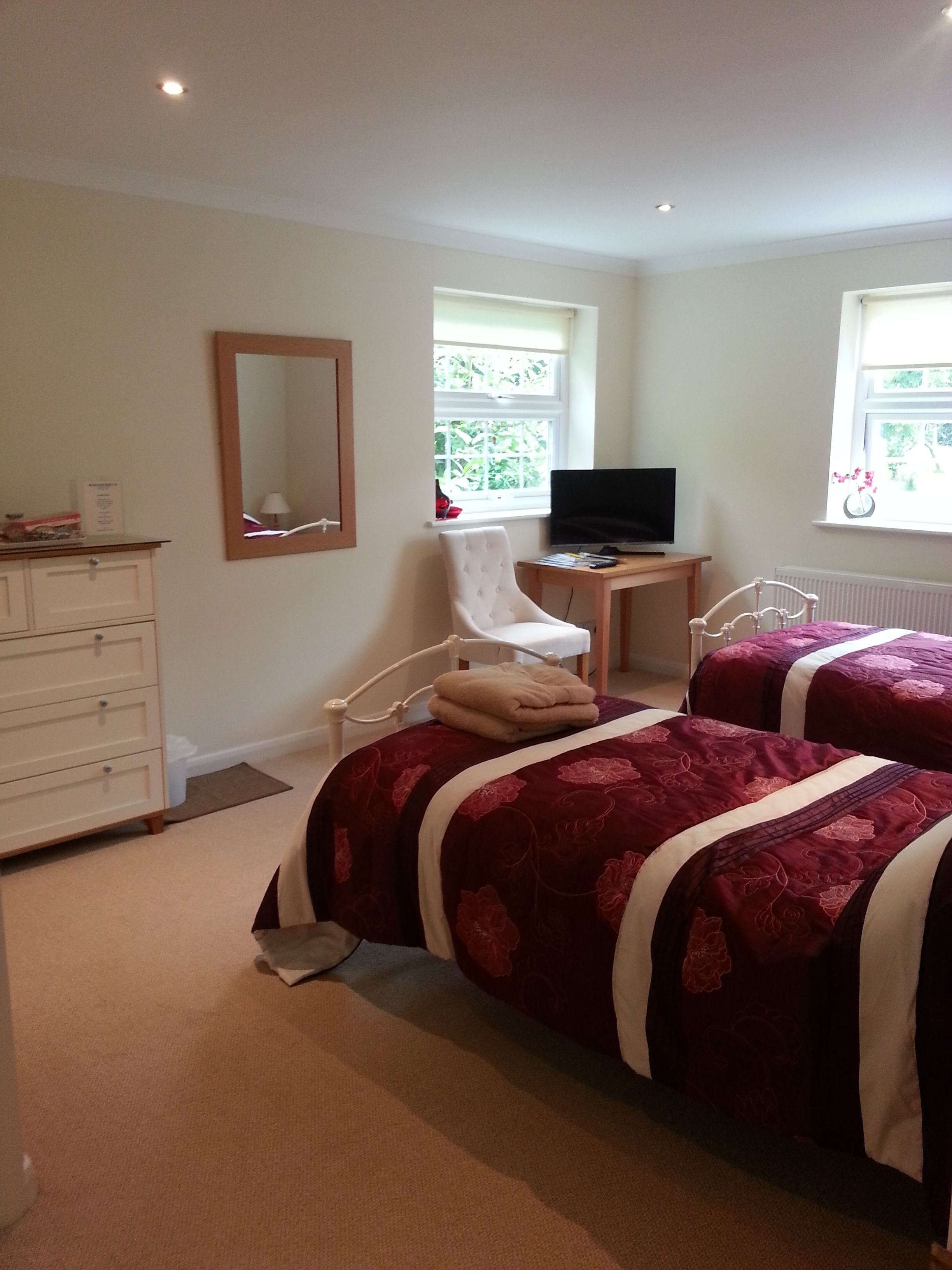 Twin Room, Garden View | Egyptian cotton sheets, premium bedding, free WiFi, bed sheets