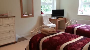 Twin Room, Garden View | Egyptian cotton sheets, premium bedding, free WiFi, bed sheets