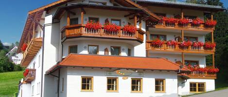 Fassade der Unterkunft