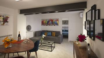 Departamento de diseñador, 1 habitación | Área de sala de estar