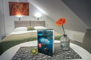 华丽开间套房, 1 间卧室 (Podravina) | 起居区 | 平板电视