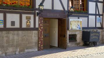 Fassade der Unterkunft