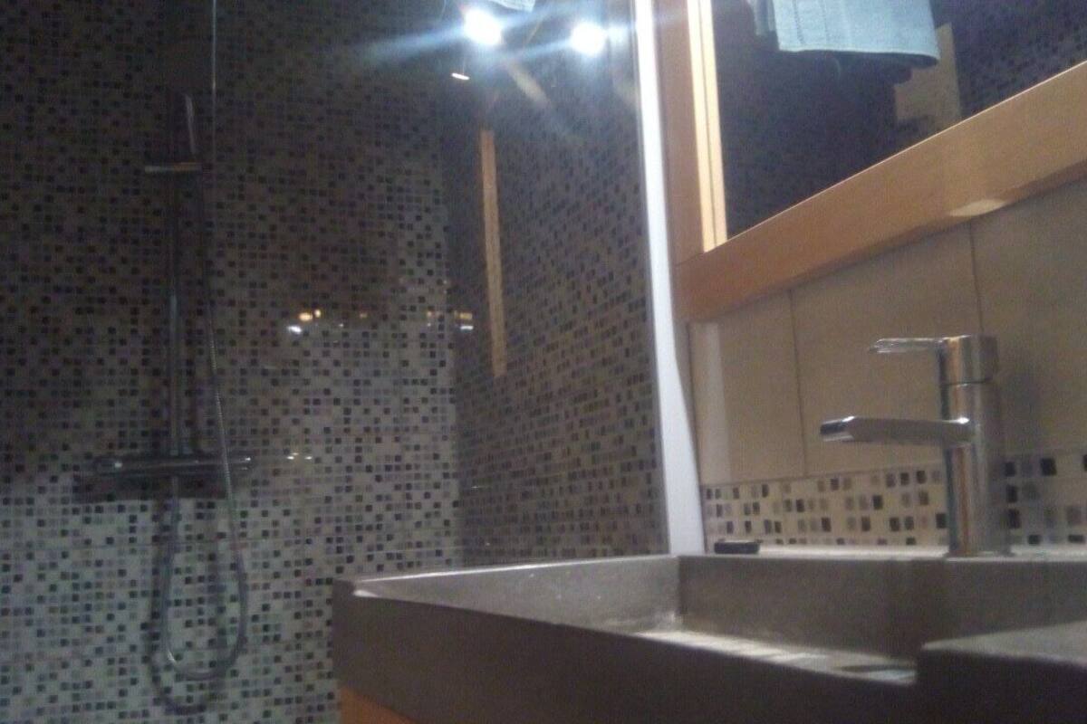 Regadera, amenidades de baño gratuitas, secadora de cabello, toallas
